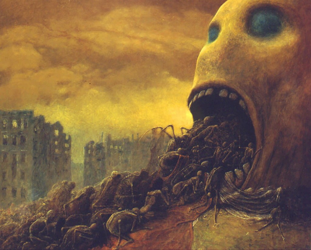 The Dark Life and Works of Zdzisław Beksiński